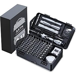AXTH 115-in-1 Precision Screwdriver & Repair Tool Kit $9.60 