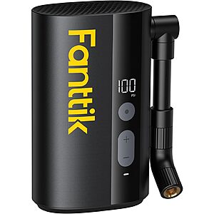 Fanttik X9 Ace Mini 150PSI Electric Bike Tire Pump $35 + Free S&H