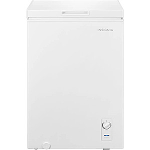 3.5 Cu. Ft. Insignia Garage-Ready Chest Freezer $110 + Free S&H