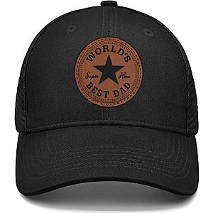 IORTY RTTY World's Best Dad Mesh Baseball Cap $5 
