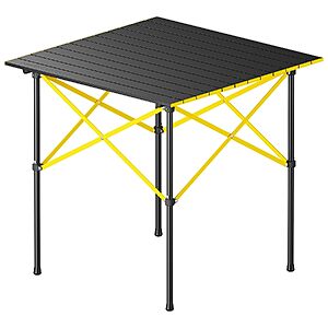 FanttikOutdoor Zeta V11 Pro 27.8" Portable Folding Roll-Up Aluminum Camping Table w/ Carry Bag (Black) $39.99 + Free Shipping