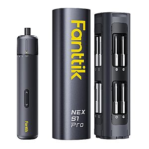 Fanttik S1 Pro 220 RPM Electric Screwdriver w/ 16-Piece S2 Bit Set & Magnetic Case $34.99 + Free Shipping w/ Prime or on $35+
