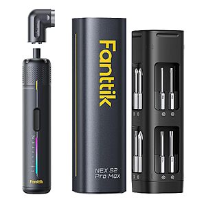 Fanttik S2 Pro Max Cordless Electric Screwdriver w/ 16 Bits & 7 Torque Settings $57 + Free S&H