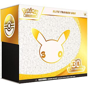 Invitation Only: Pokémon TCG 30th Celebration Elite Trainer Box $60 + Free S&H