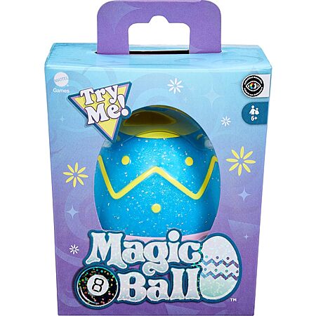 Mattel Easter Magic 8 Ball Novelty Toy $4.98 + Free Shipping w/ Prime or on $35+