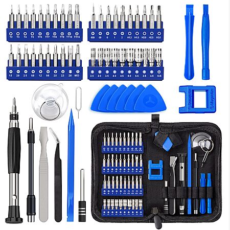 56-Piece UnaMela Mini Precision Magnetic Screwdriver Set $4.99 + Free Shipping w/ Prime or on $35+