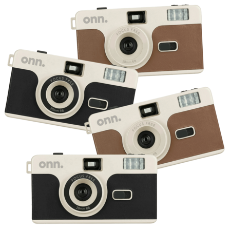 4-Pack Onn Cameras + Film for $20!