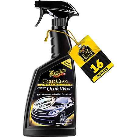 16-Oz Meguiar's Gold Class Carnauba Quik Wax Spray $8.67 + Free Shipping w/ Prime or on $35+