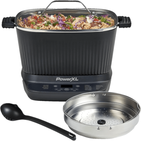 PowerXL StirMax Multi-Cooker Bundle with Steamer Basket and Ladle $49.99 + Free Shipping