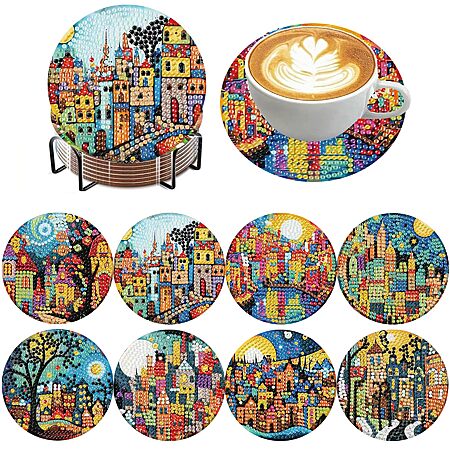 50% Off Diamond Art Coasters Kit!