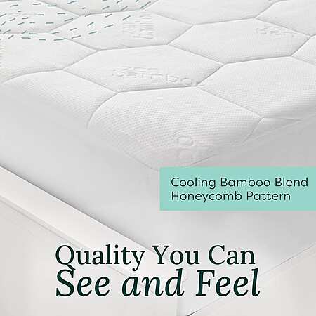 Image for deal: Super Cheap King Mattress Topper & Protector!