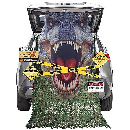 13-Piece Halloween Dinosaur Trunk or Treat Car Decoration Kit $9.99 + Free Shipping w/ Prime or on $35+