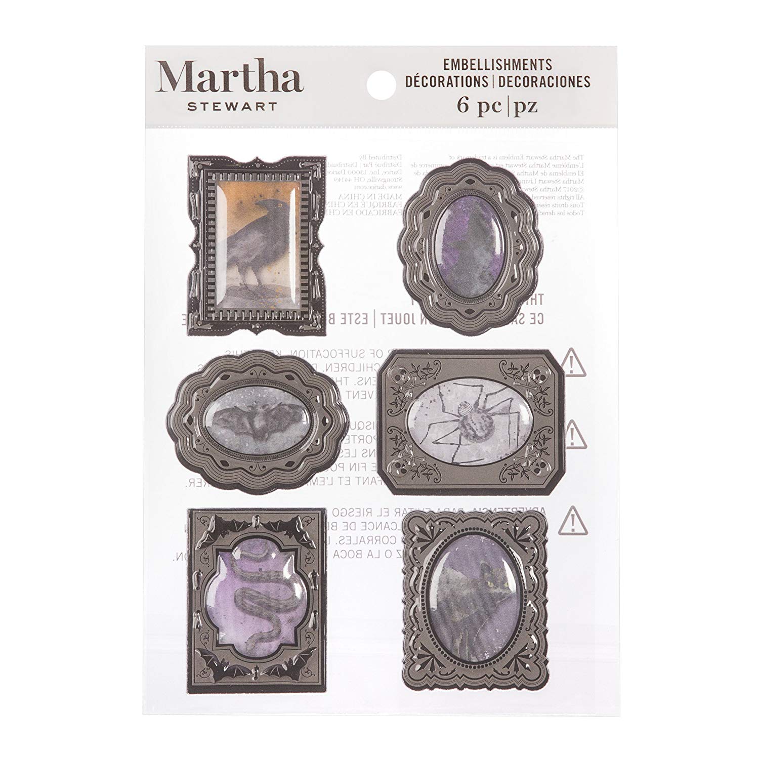 Martha Stewart Halloween Decorations Frame Stickers 1 40 Washi