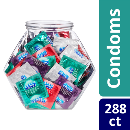 2-Pack 144ct Durex Ultra Fine Natural Latex Fish Bowl Condoms $40 + Free Shipping