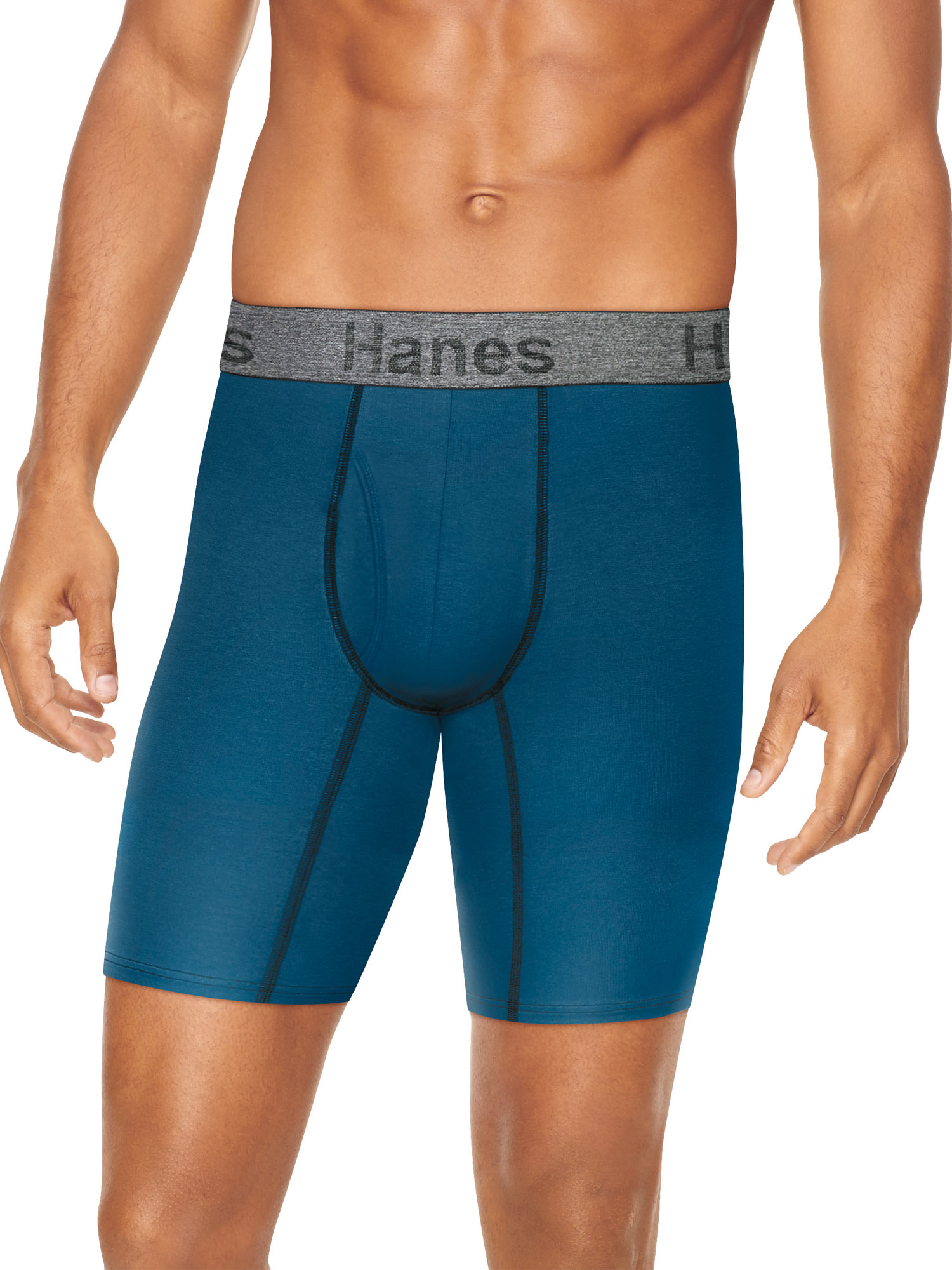 5 Count Men S Hanes Comfort Flex Fit Cotton Stretch Boxer Briefs