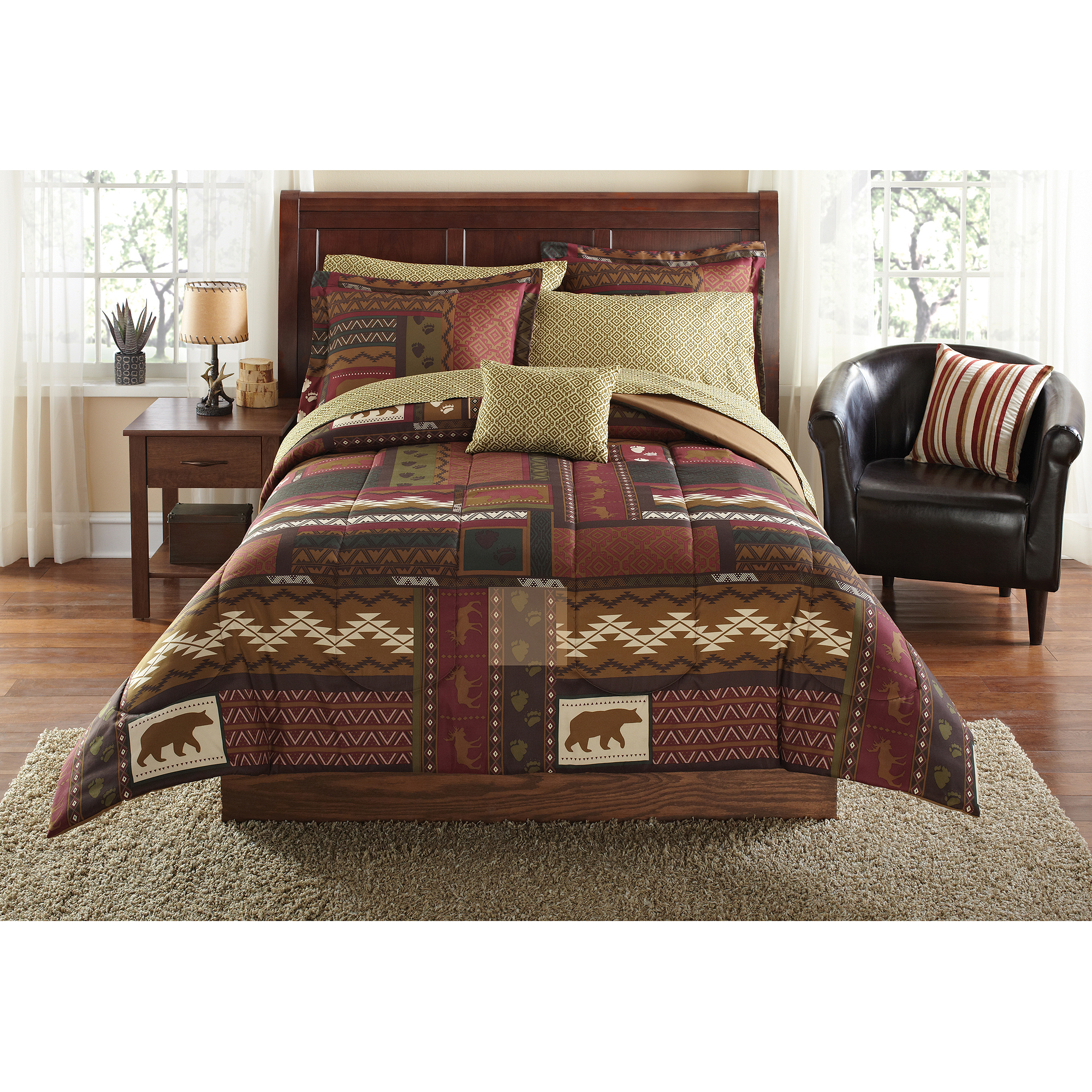 Mainstays Bed In A Bag Bedding Sets Various Styles Sizes
