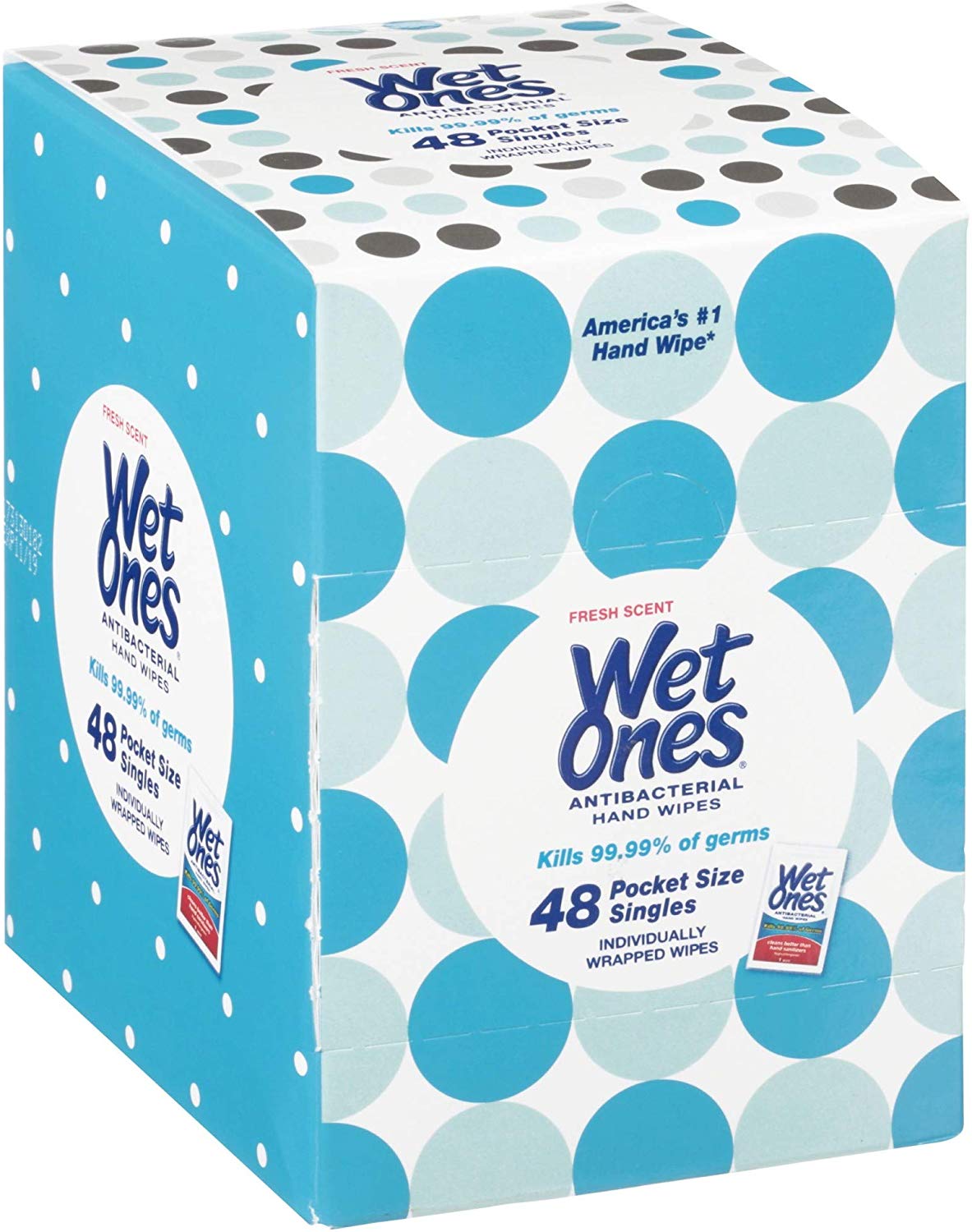 individual wet hand wipes