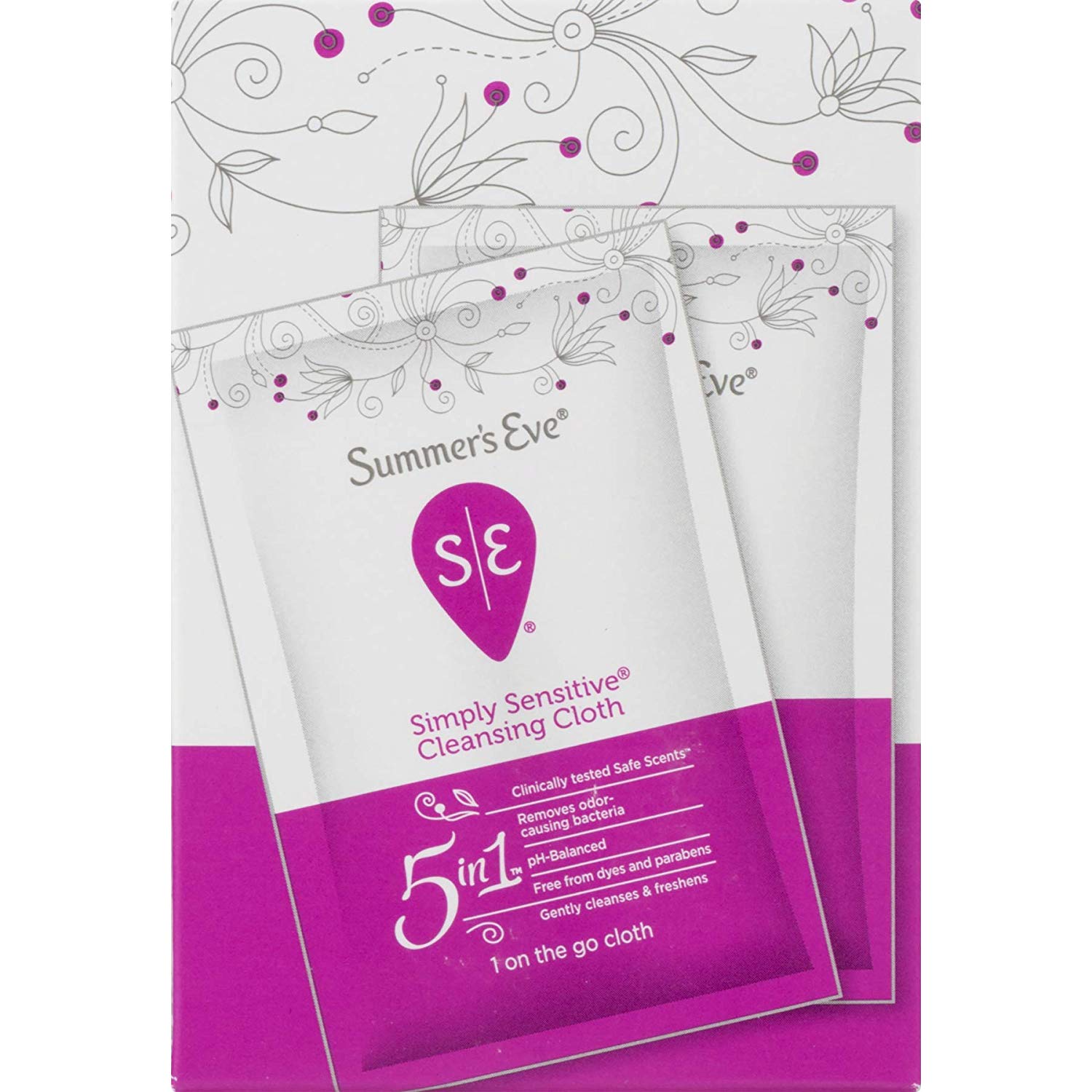3-Pack 16-Count Ea. Summer's Eve Cleansing Cloths (Simply Sensitive) $4.90 5% or $4.39 15% w/ S&S + Free S/H