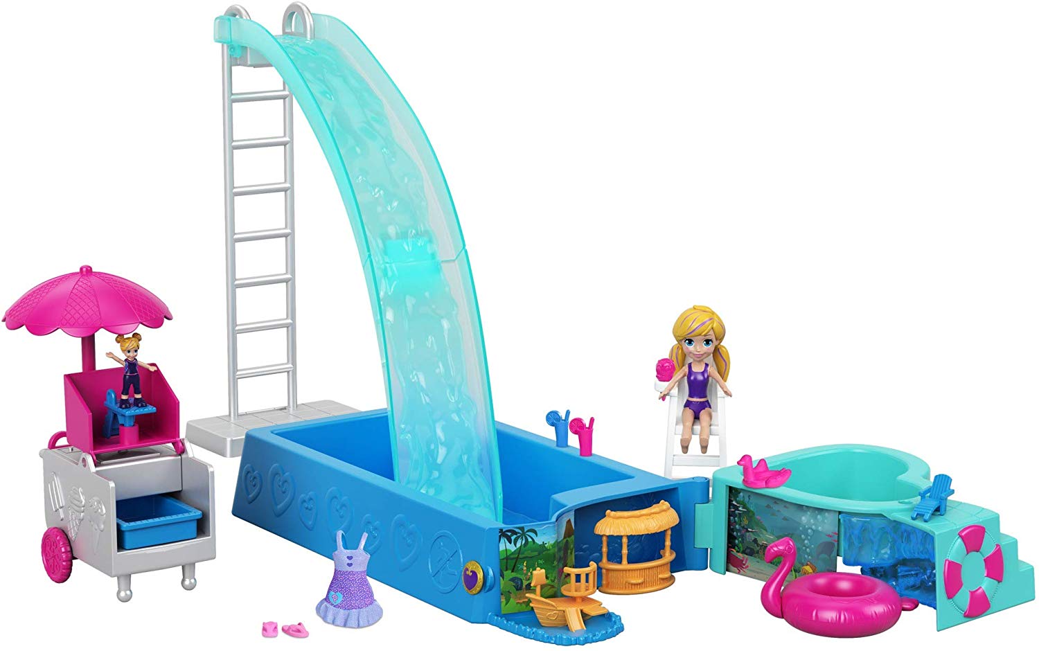 Polly Pocket Active Doll Playset $9.99 & More - Amazon