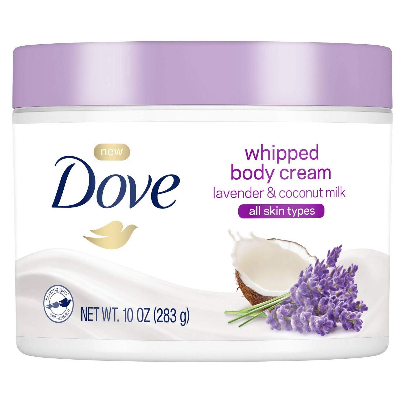 10oz. Dove Whipped Lavender and Coconut Milk Body Cream $4.07 5% or $3.64 15%