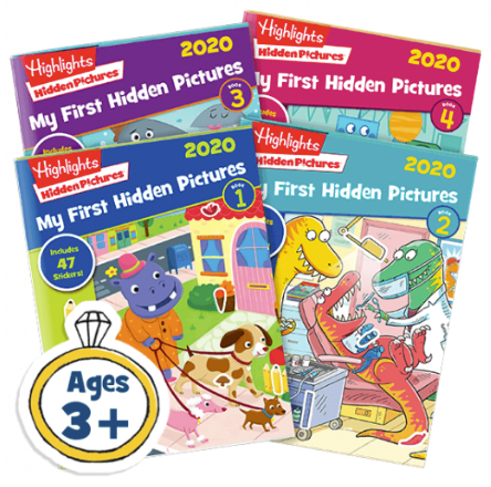 Highlights for Children - 4-Book Sets 2020 35% OFF Hidden Pictures - $16.24
