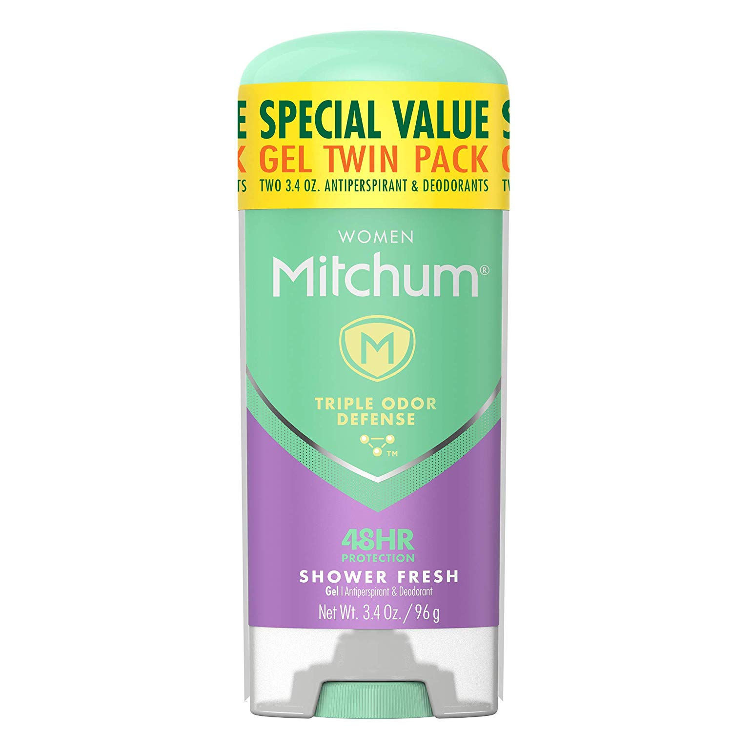 Twin Pack - Mitchum Women Gel Antiperspirant Deodorant (Shower Fresh) $3.11 AC - Amazon