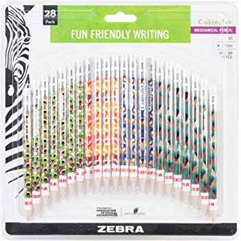 28-Ct. Zebra Cadoozles Mechanical Pencil, 0.9mm Point Size, Standard HB Lead $5.29 - Walmart
