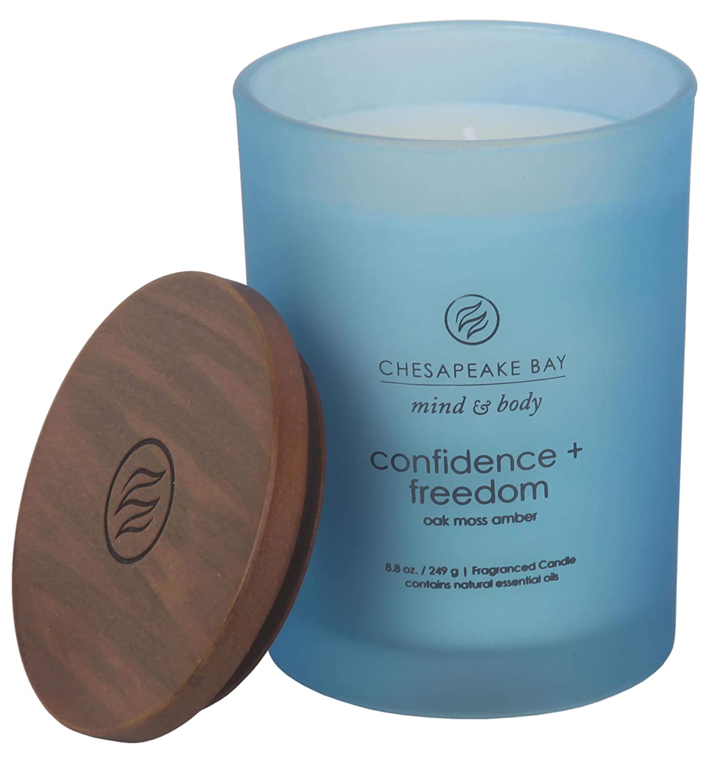 Chesapeake Bay Candle Scented Confidence + Freedom (Oak Moss Amber), Medium $5.49 - Amazon