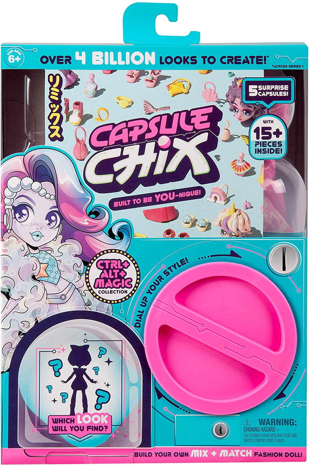 Capsule Chix Giga Glam Collection (Giga Glam) 4.5" Doll & Accessories $3.94 & More - Amazon