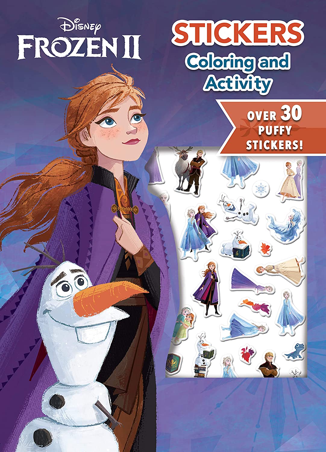 32-Page Disney Frozen 2 Coloring Activity Book w/Puffy Stickers $4.46 - Amazon