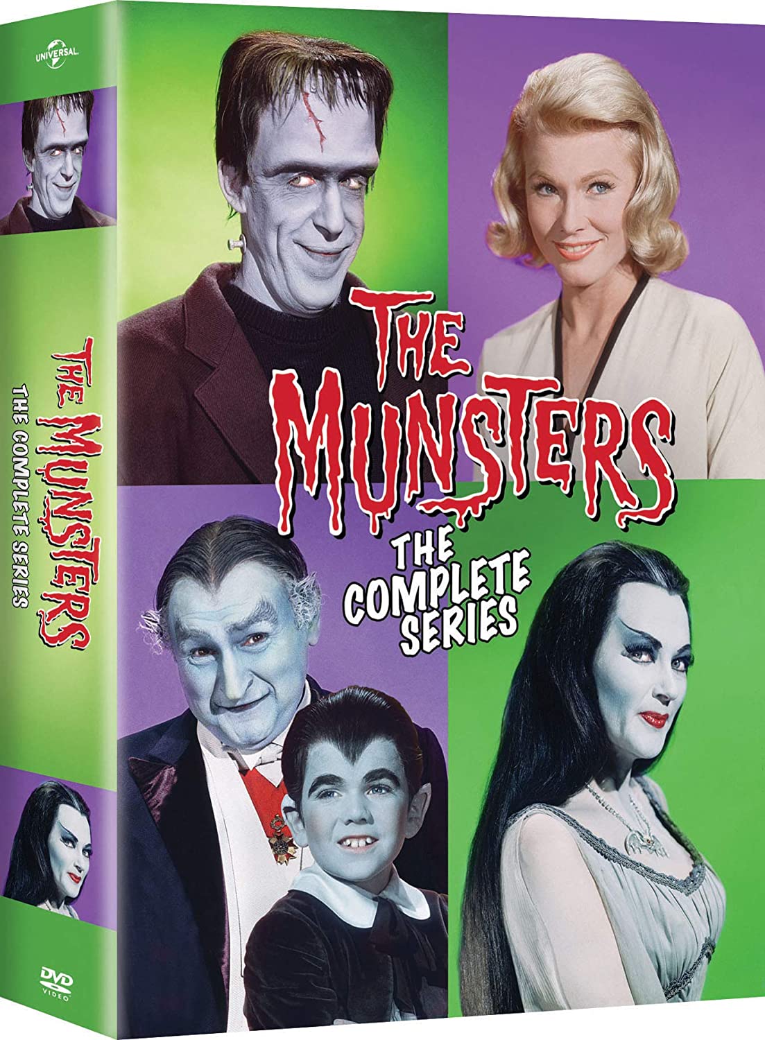 The Munsters: The Complete Series (DVD) $16.99 - Amazon