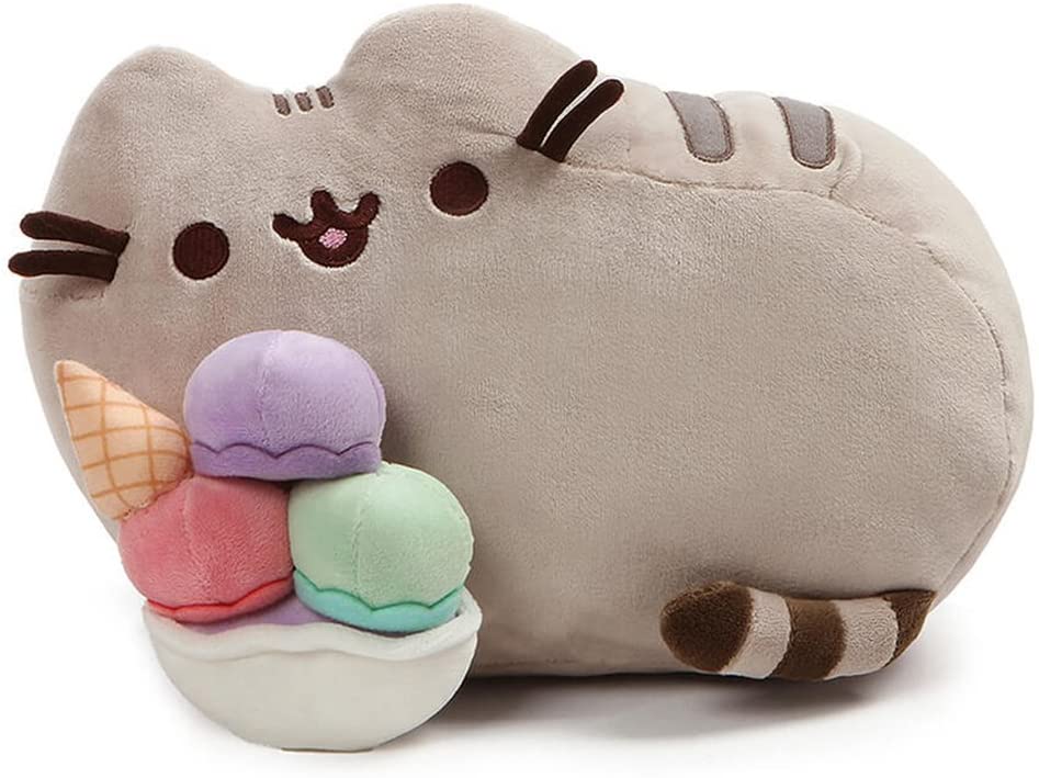 pusheen piano plush