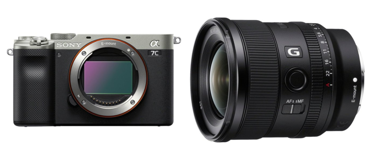 Sony - Save up to $150 when you bundle the Alpha 7C full-frame camera with the 20mm F1.8 G Lens $2,549.98