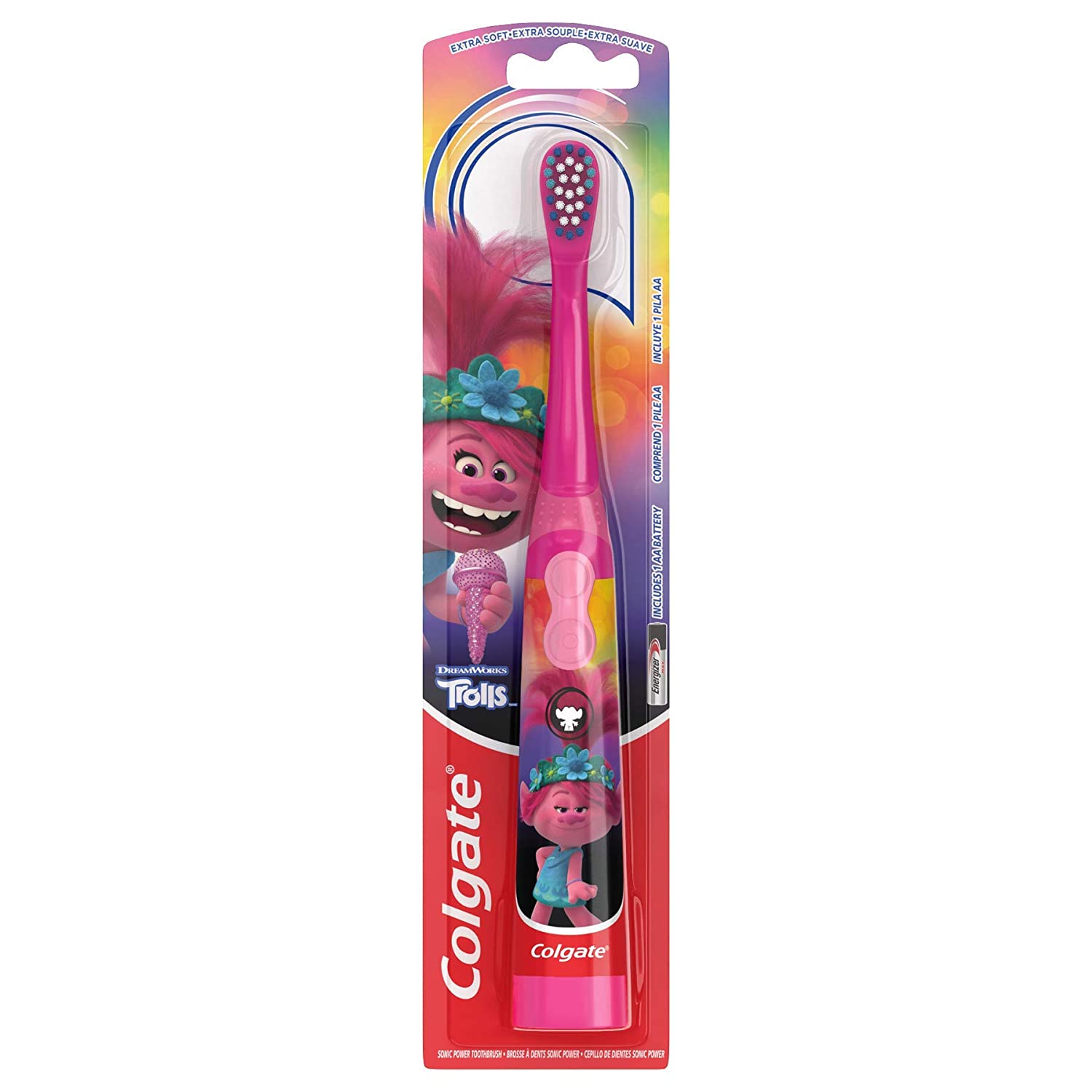 Colgate Kids Battery Powered Toothbrush (Trolls) $2.97