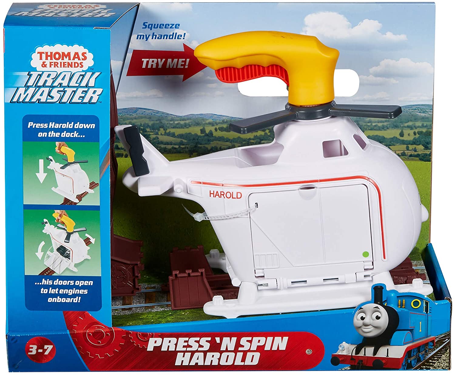 Thomas & Friends Press 'n Spin Harold (with Spinning Propellers) $9.49 - Amazon