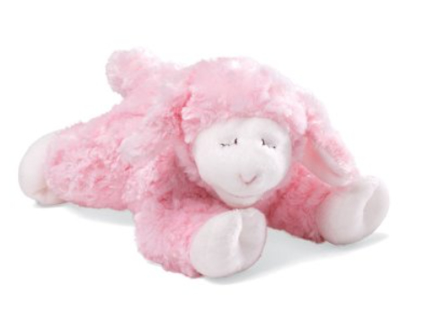 7" Baby GUND Winky Lamb Stuffed Animal Plush Rattle, Pink $5.75 - Amazon
