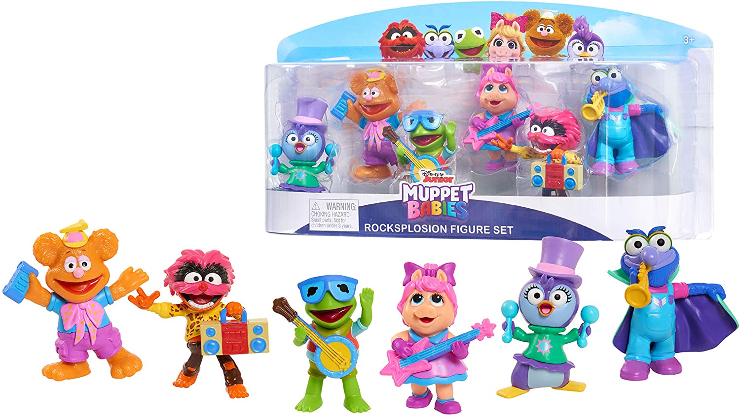 6-Pc Muppet Babies Rocksplosion Figure Play Set $7.49 - Amazon