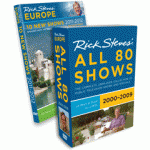 Rick Steves' All 90 Shows for $49.95 +$8 shipping and possible freebies!! @ Ricksteves.com