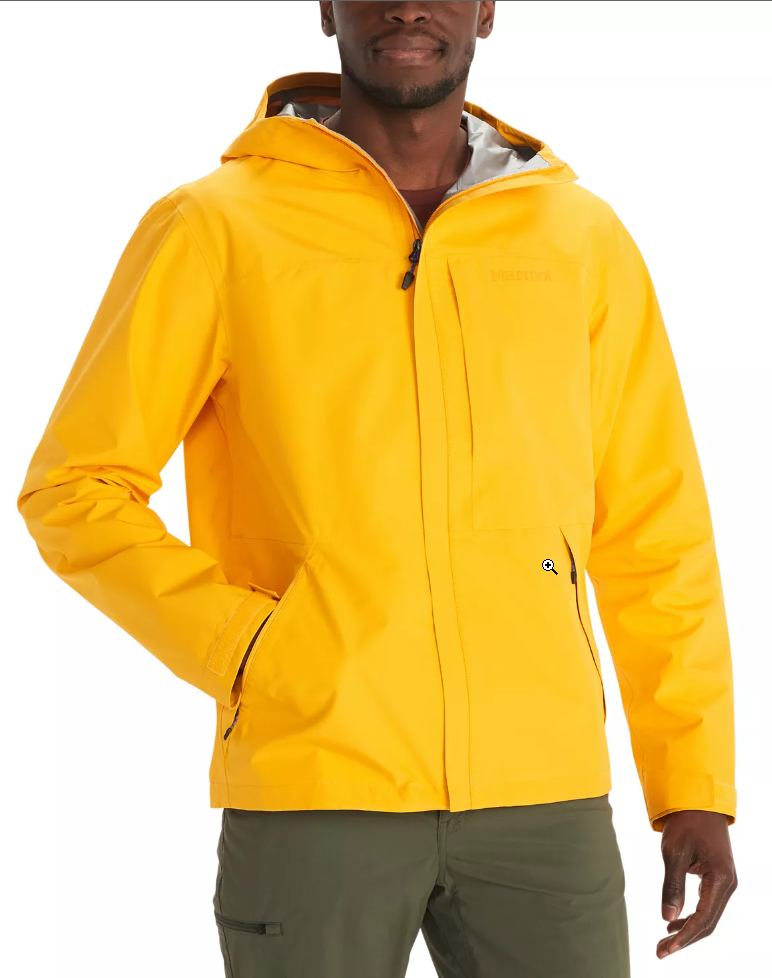 MARMOT Men's Minimalist Jacket - Gore Tex Pac-Lite - Yellow - L/XL/XXL - $79 FS