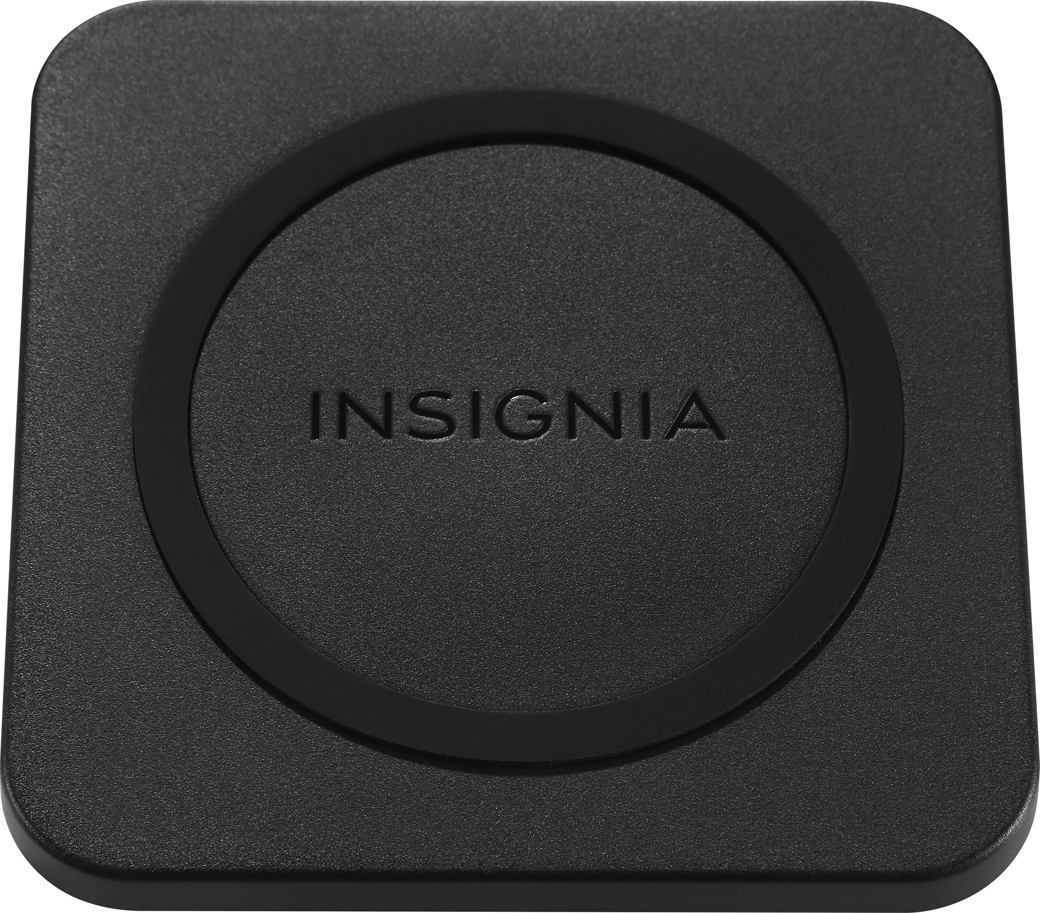 Insignia™ - 5 W Qi Certified Wireless Charging Pad for Android/iPhone - Black $3.49 or $2.99 Open Box FS at Best Buy