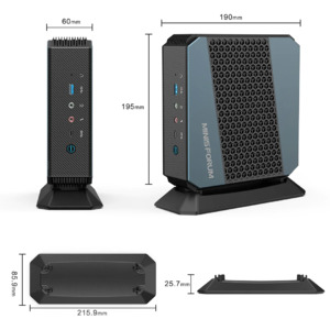 Minisforum EliteMini HX90 Mini PC: Ryzen 95900HX, 2xDDR4 SODIMM