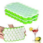 2-Pack Silicone Ice Tray with Lid $5.49