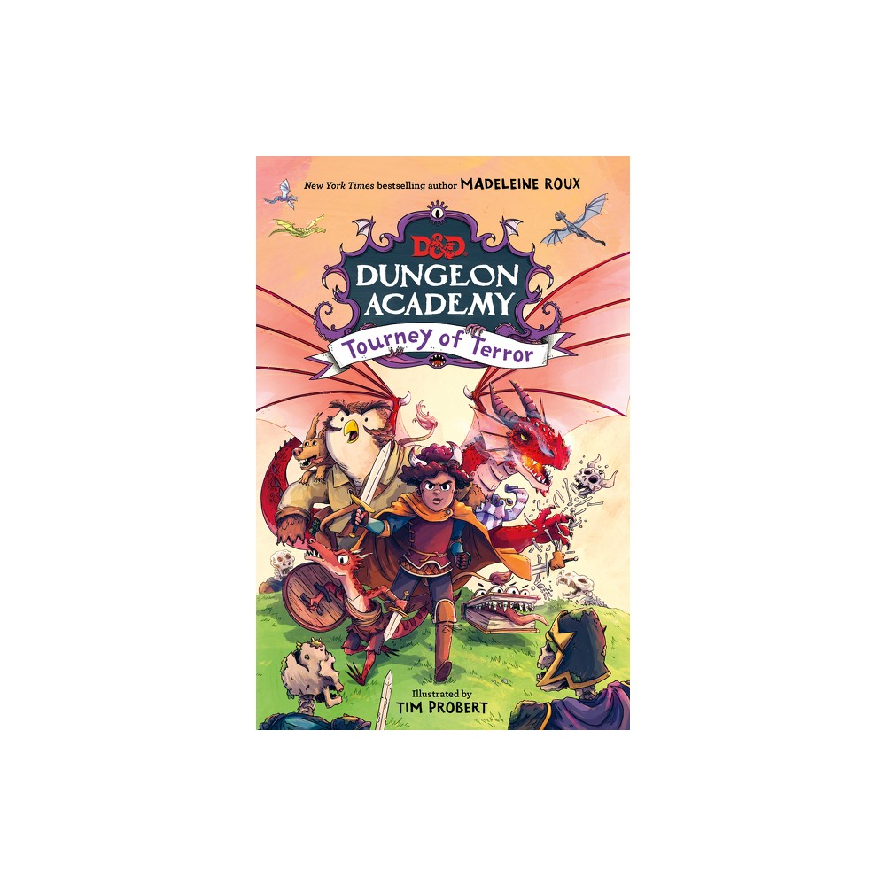 Dungeons & Dragons: Dungeon Academy: Tourney of Terror - by Madeleine Roux (Hardcover) @ Target.com $6.99