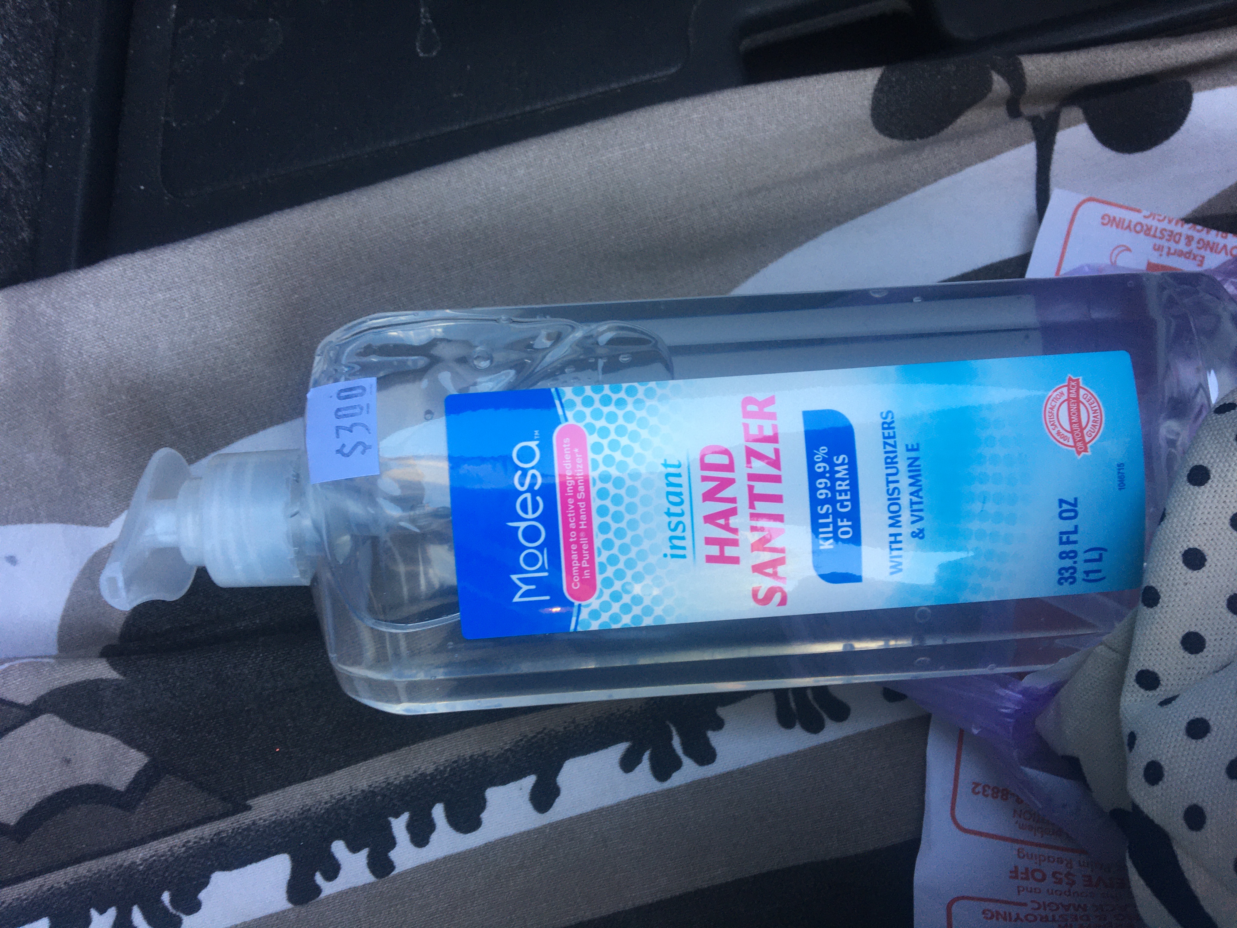 Hand Sanitizer At Dollartree Ymmv In Store 3 00 Each 1l