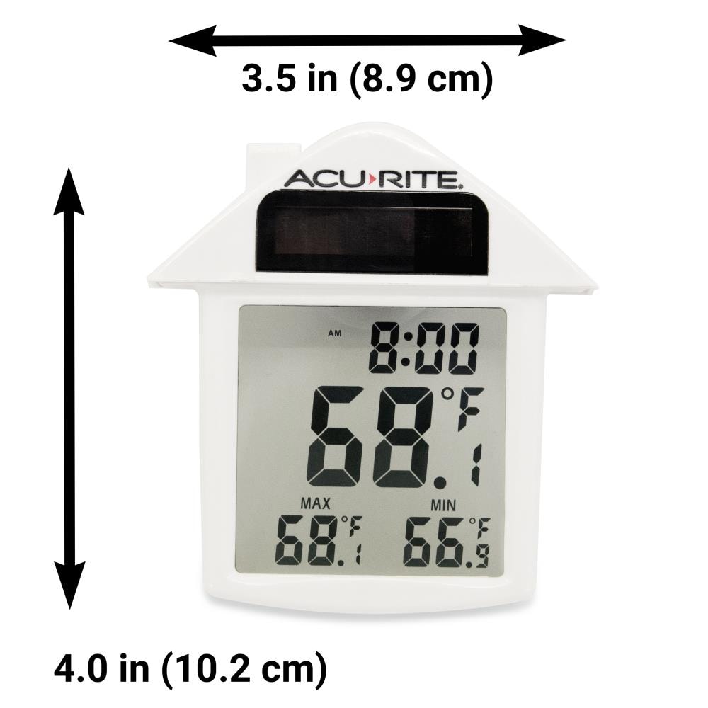 AcuRite Solar Powered Window Thermometer @Lowes B&M clearance YMMV $3.17