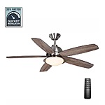 52" Ackerly Indoor/Covered Outdoor LED Ceiling Fan w/ Light Kit and Remote $79.50 + Free Shipping