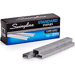 5000-Count Swingline Standard Full Strip Staples (1/4" Length, 210/Strip) $1