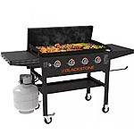 36'' Blackstone 4-Burner Propane Gas Flat Top Griddle Grill w/ Hard Cover $250 + Free Store Pickup