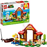 259-Piece LEGO Super Mario Picnic at Mario’s House Expansion Set (71422) $15 + Free Shipping