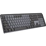 Logitech MX Mechanical Wireless Backlit Keyboard (Tactile Quiet Switches) $107.30 + Free Shipping